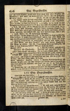 676-680, Nun laßt uns den Leib etc.; ...