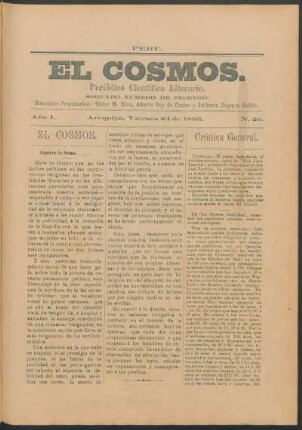 Segundo número de febrero, Viernes 24 de 1893