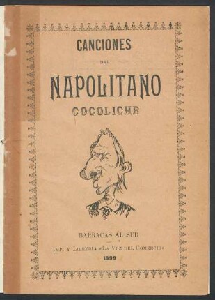 Canciones del napolitano Cocoliche