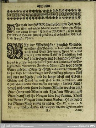 Leichenpredigt : Christliche Leich-Predigt