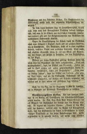 Großherzogthum Hessen : [Schulnachrichten]