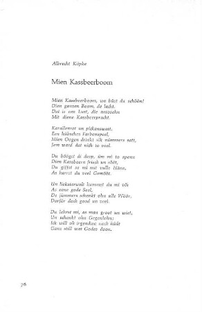 Mien Kassbeerboom