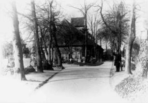 Laurentiusstraße - Laurentiuskirche vom Osten, Neumarkt-Friedhof