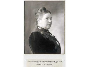 Die Bierbrauerei Friedrich Hoepfner in Karlsruhe. Hoepfner, Karoline Salome geb. Neck