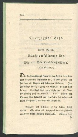 Vierzigster Heft.