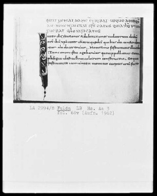 Augustinus, In Johannem evangelistam tractatus 22-54 — Initiale I, Folio 68 verso