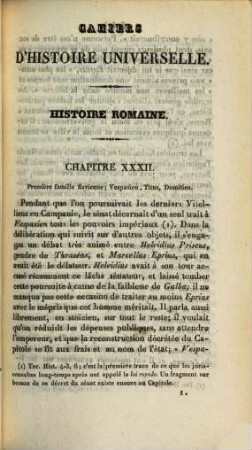 Histoire Romaine, 9. Fin du principat. Despotisme militaire