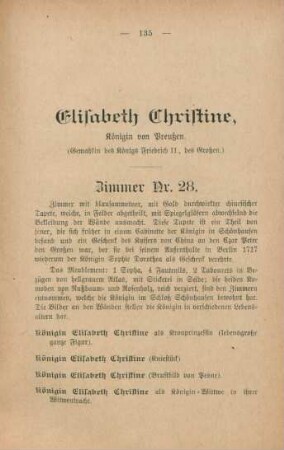Elisabeth Christine, Königin von Preußen. (Gemahlin des Königs Friedrich II., des Großen.)