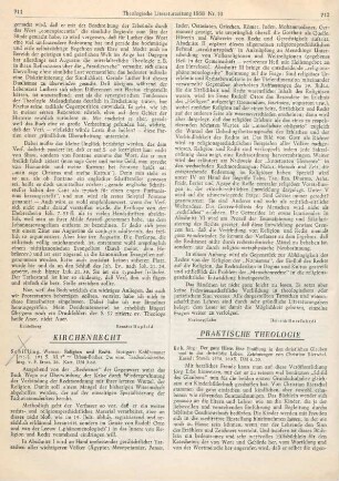 Praktische Theologie