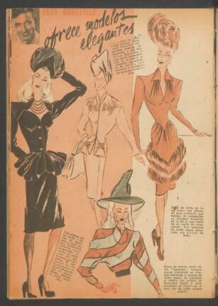 Jean Drouville ofrece modelos elegantes