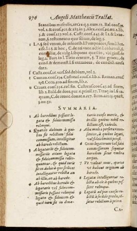 [Caput II. A quibus legata, & fideicommissa relinqui poßint, & de quibus relicta intelligantur.]