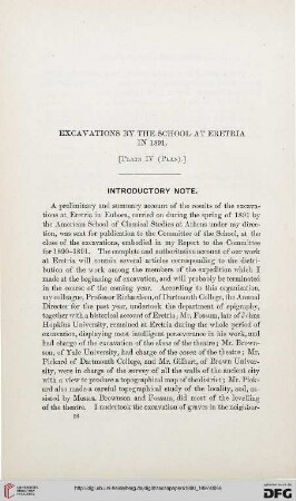 6.1890-97: [Excavations and discoveries at Eretria, 1891-1895]