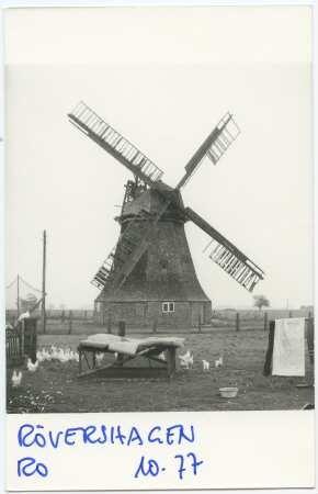 Erdholländerwindmühle Rövershagen