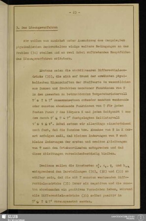 3. Das Lösungsverfahren