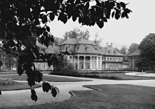 Dresden-Pillnitz, Blick zum Bergpalais