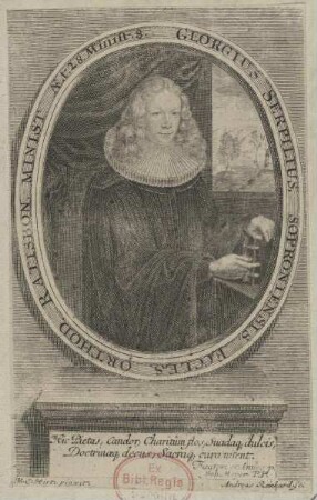 Bildnis des Georgius Serpilius