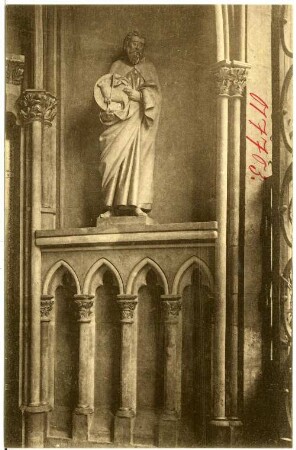 Meißen. Dom - Vorhalle, Johannes der Täufer