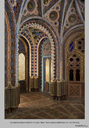 Castello di Sammezzano, Villa di Sammezzano, Sala dei Piatti Spagnoli, Reggello