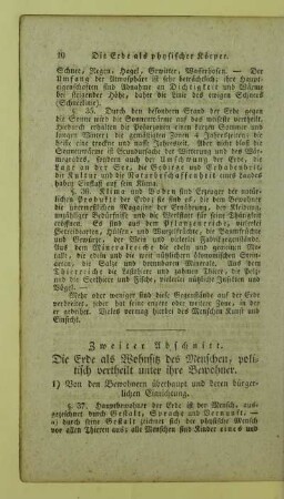 1) Von den Bewohnern ueberhaupt und deren buergerlichen Einrichtung