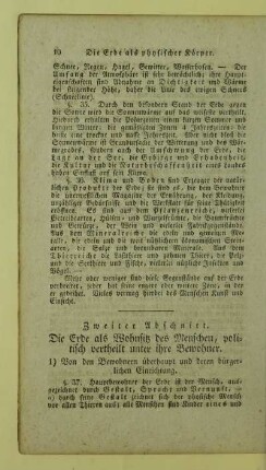1) Von den Bewohnern ueberhaupt und deren buergerlichen Einrichtung