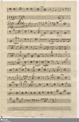1761. Aria: Il furore se m'accende / Ghinassi, S.