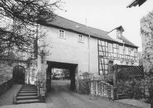 Äußeres Holztor (Stadtbefestigung); Gelnhausen, Holzgasse 12