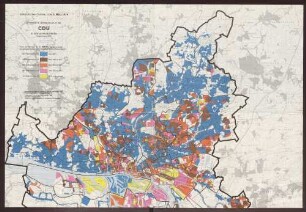 Bürgerschaftswahl vom 3.März 1974 - Stimmen in Hamburg für die CDU in den Wahlbezirken