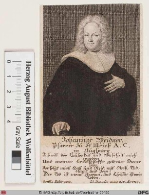 Bildnis Johann Weidner