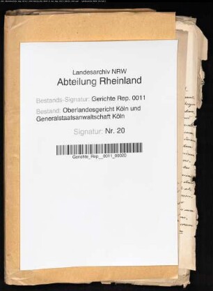 Personalakte: Bresgen, Hermann Josef