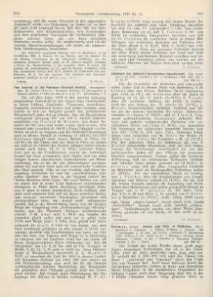 244 [Rezension] Jahrbuch der Jüdisch-Literarischen Gesellschaft. XIX