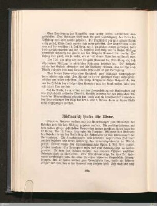 Rückmarsch hinter die Aisne
