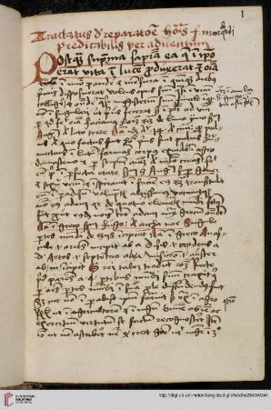 Tractatus de reparatione hominis