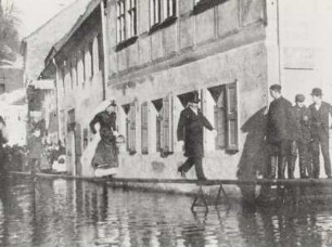 Eine Hochzeit bei Hochwasser