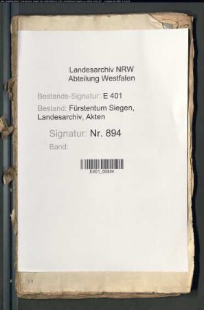 Konferenz der Westerwäldischen Stände in Daaden u.a. wegen der Westerwäldischen Kreiskontingents, wegen der Landmiliz und wegen der Westerwäldischen Ritterschaft