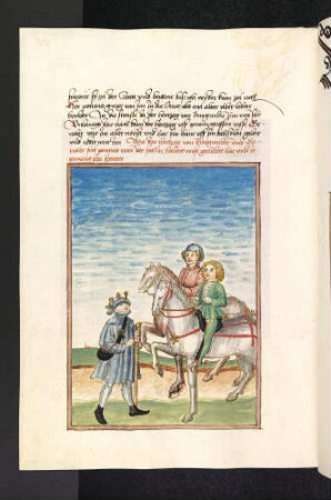 Der Herzog von Burgund und Genelet verspotten den verkleideten Pontus