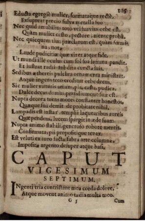 Caput Vigesimum Septimum