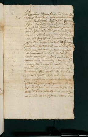 Nr. 225: Bewerbung um die Nachfolge des verst. Dr. David Magirus, 1635.