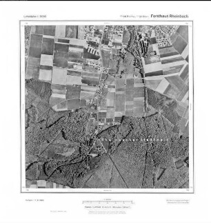 Forsthaus Rheinbach, Gauß-Krüger-Koordinaten: Rechtswert: 2566, Hochwert: 5608