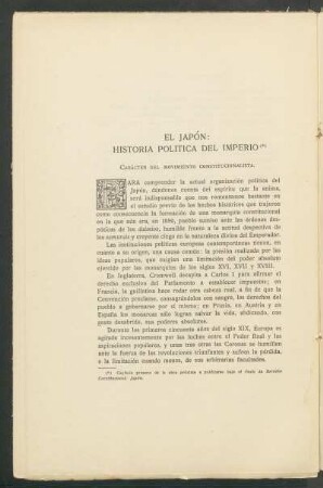 Carácter del movimiento constitucionalista.