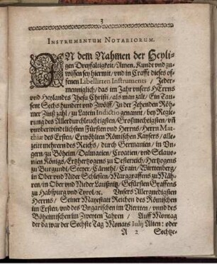 Instrumentum Notariorum