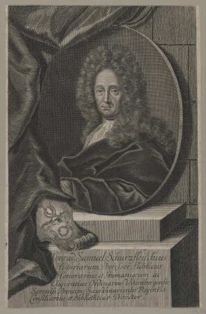 Bildnis des Conrad Samuel Schurzfleischus