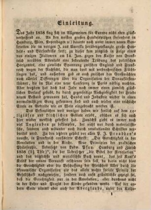 Allgemeine kirchliche Chronik. 5. 1858