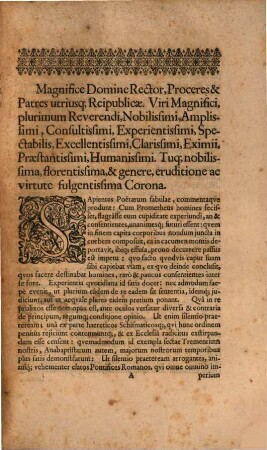 Maiestas principum inviolabilis, brevi oratione asserta