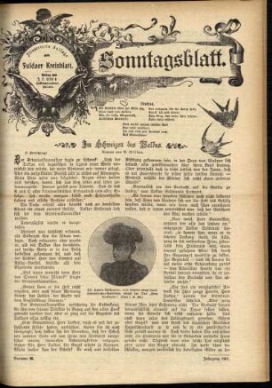 Ausgabe vom Sonntag, den 01. September 1907.