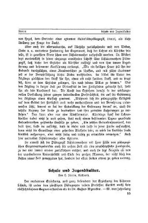 Schule und Jugendkultur