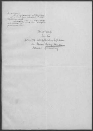 Unterjettingen mit Sindlingen: Pfarrbericht 1932