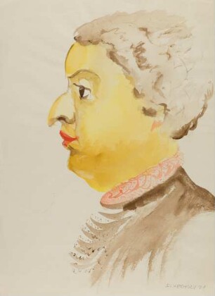 Studie für das Portrait M.v.B.