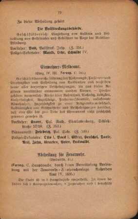 Einwohner-Meldeamt