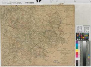 Westphalen (Königreich) Territorialkarte Charte vom Königreich Westphalen 1808 6 dt. Meilen = 5,3 cm 48 x 58 kol. Stich: Homanns Erben, Nürnberg G. E. F. Seidel B Nr. 356