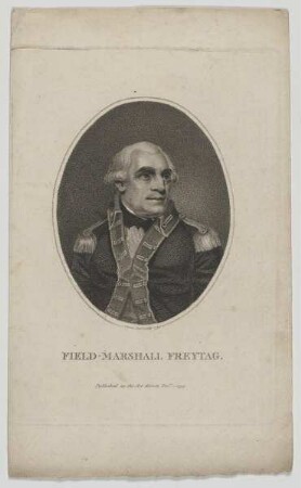 Bildnis des Heinrich Wilhelm von Freytag